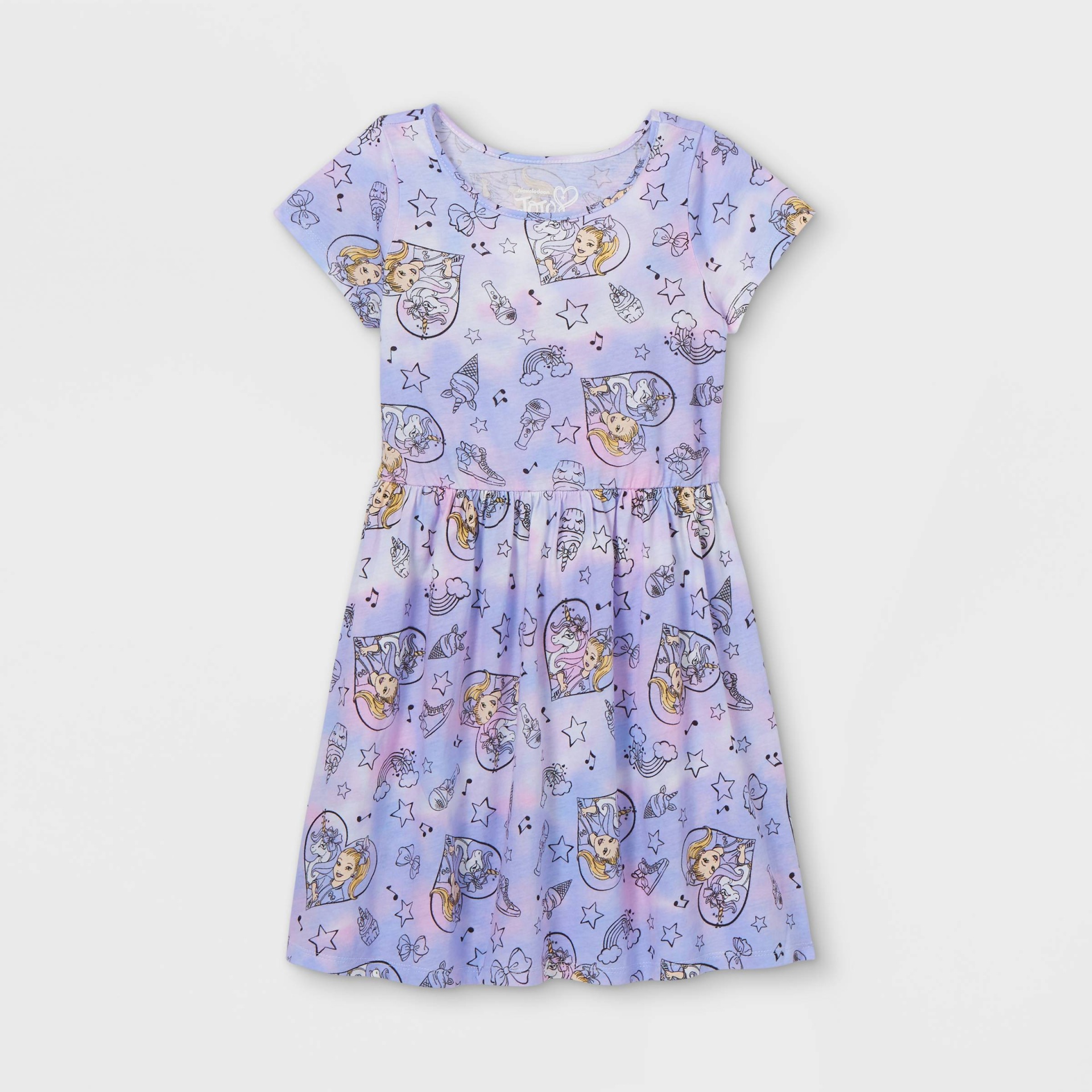 slide 1 of 2, Nickelodeon Girls' JoJo Siwa Dress - XL, 1 ct