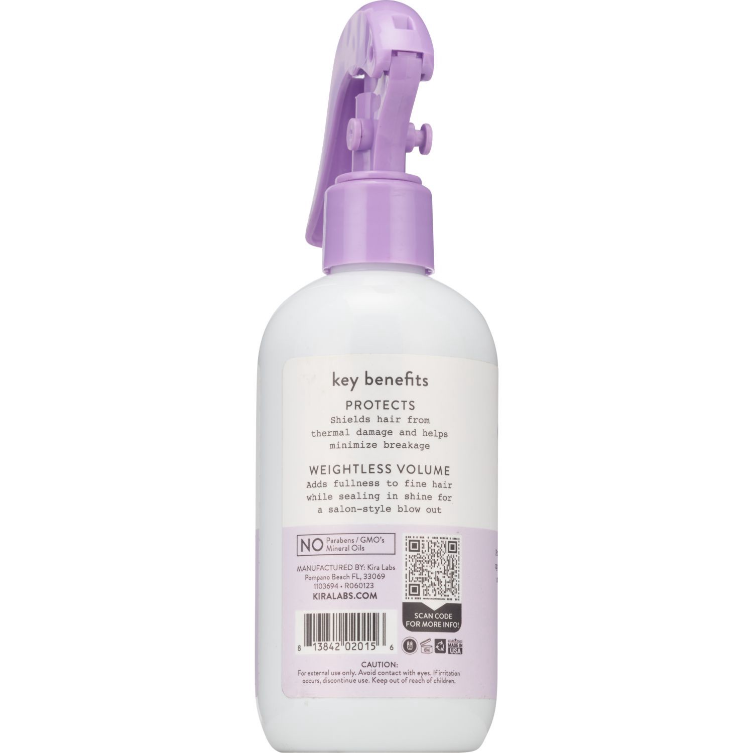 slide 3 of 3, Feathr Beauty Bio Thick Heat Shield, 8 oz