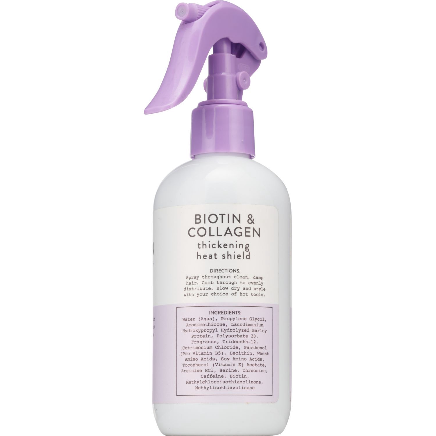 slide 2 of 3, Feathr Beauty Bio Thick Heat Shield, 8 oz