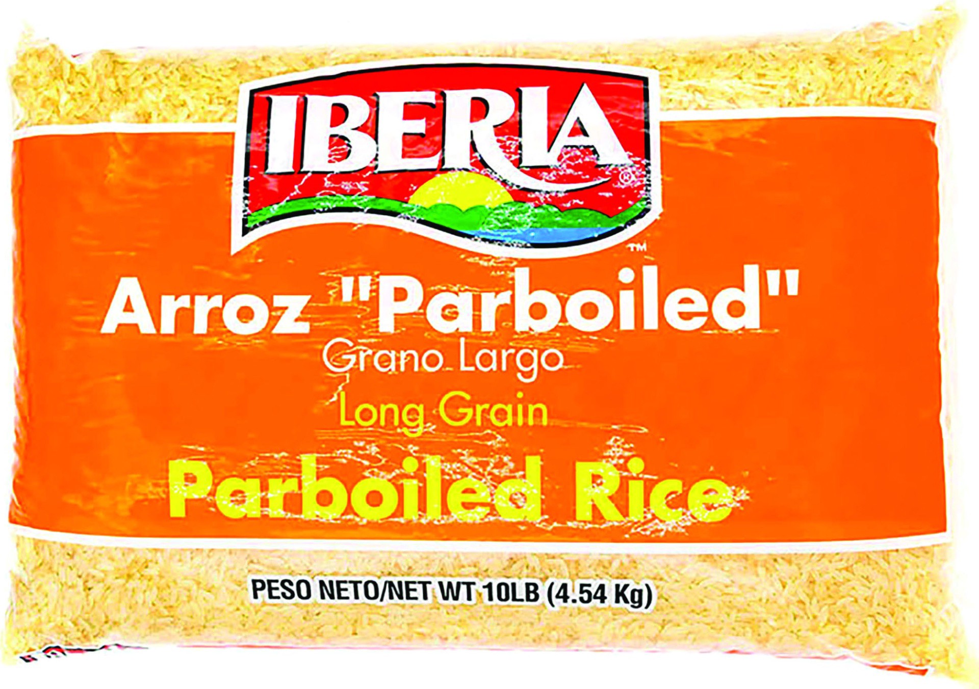 slide 1 of 1, Iberia Rice Parboiled Long Grain Bag, 10 lb