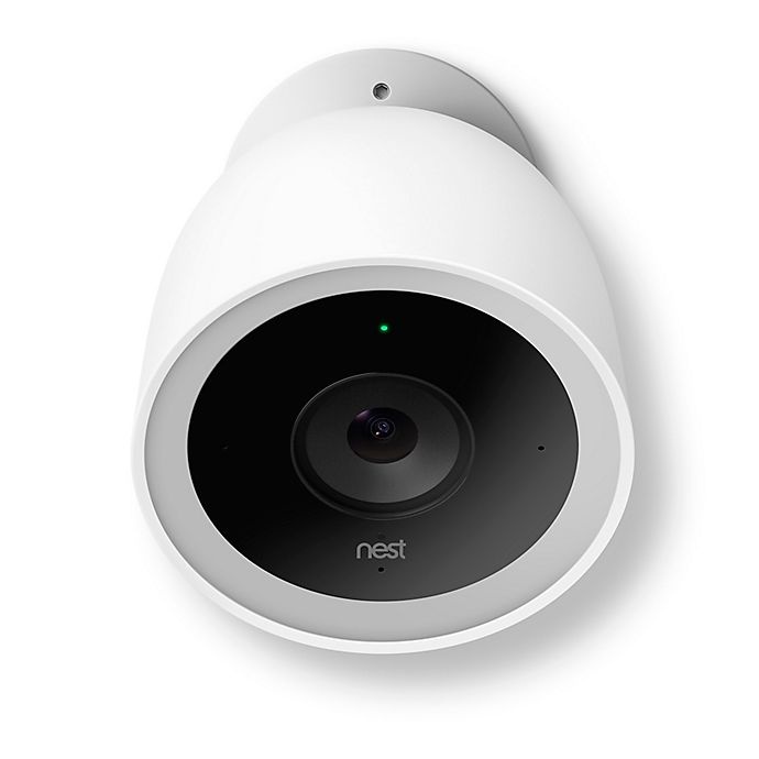 slide 2 of 6, Google Nest CAM IQ Outdoor Security Camera - White, 1 ct