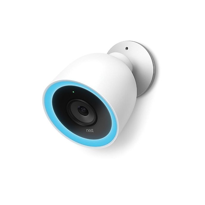 slide 6 of 6, Google Nest CAM IQ Outdoor Security Camera - White, 1 ct