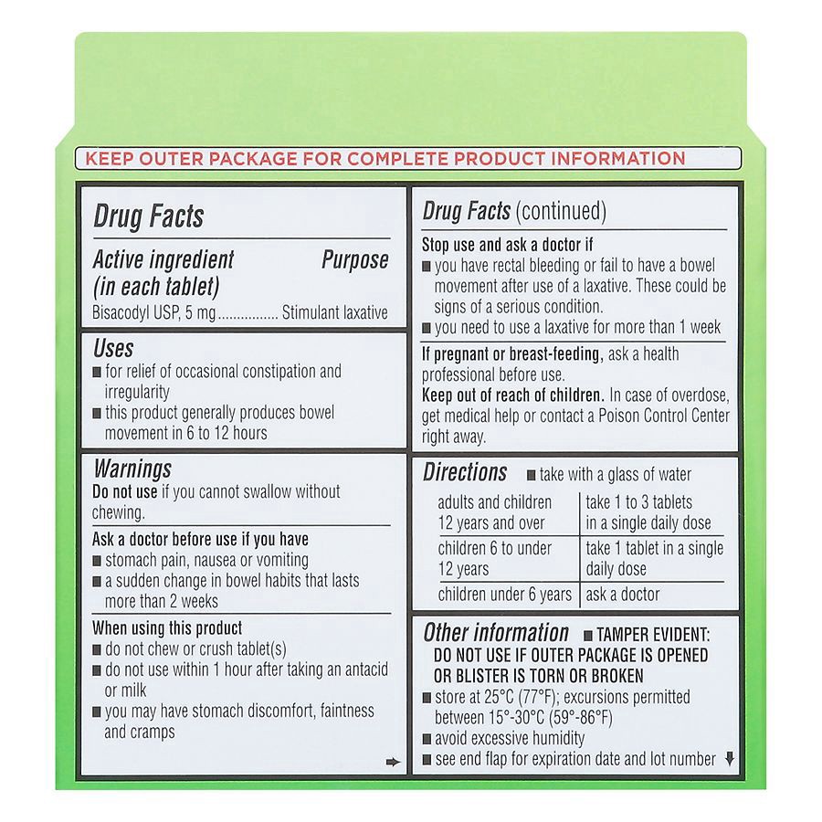 slide 3 of 5, Walgreens Overnight Relief Gentle Laxative Tablets, 100 ct