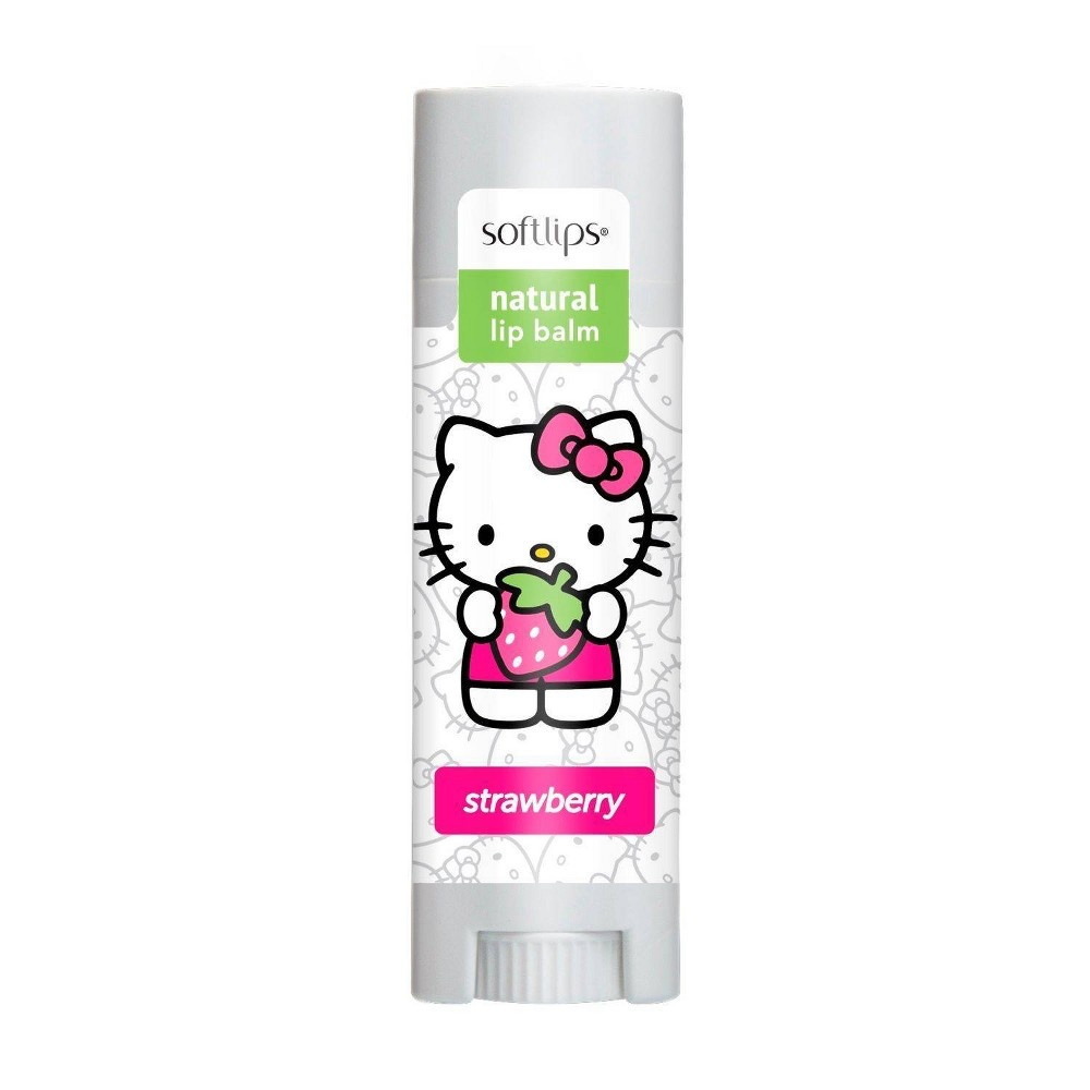 slide 6 of 8, Softlips Hello Kitty Easter Basket Natural Lip Balm, 3 ct