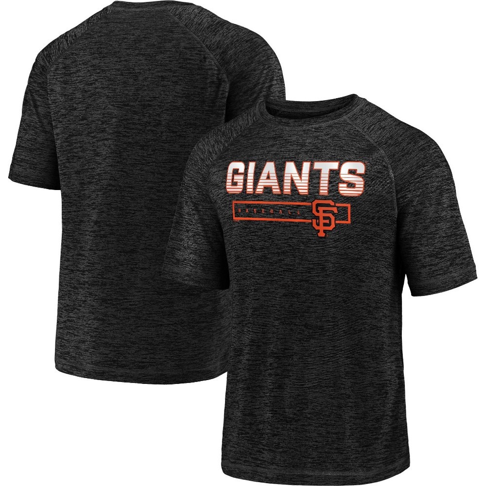 slide 3 of 3, MLB San Francisco Giants Men's Short Sleeve Striated Athleisure T-Shirt - XL, 1 ct