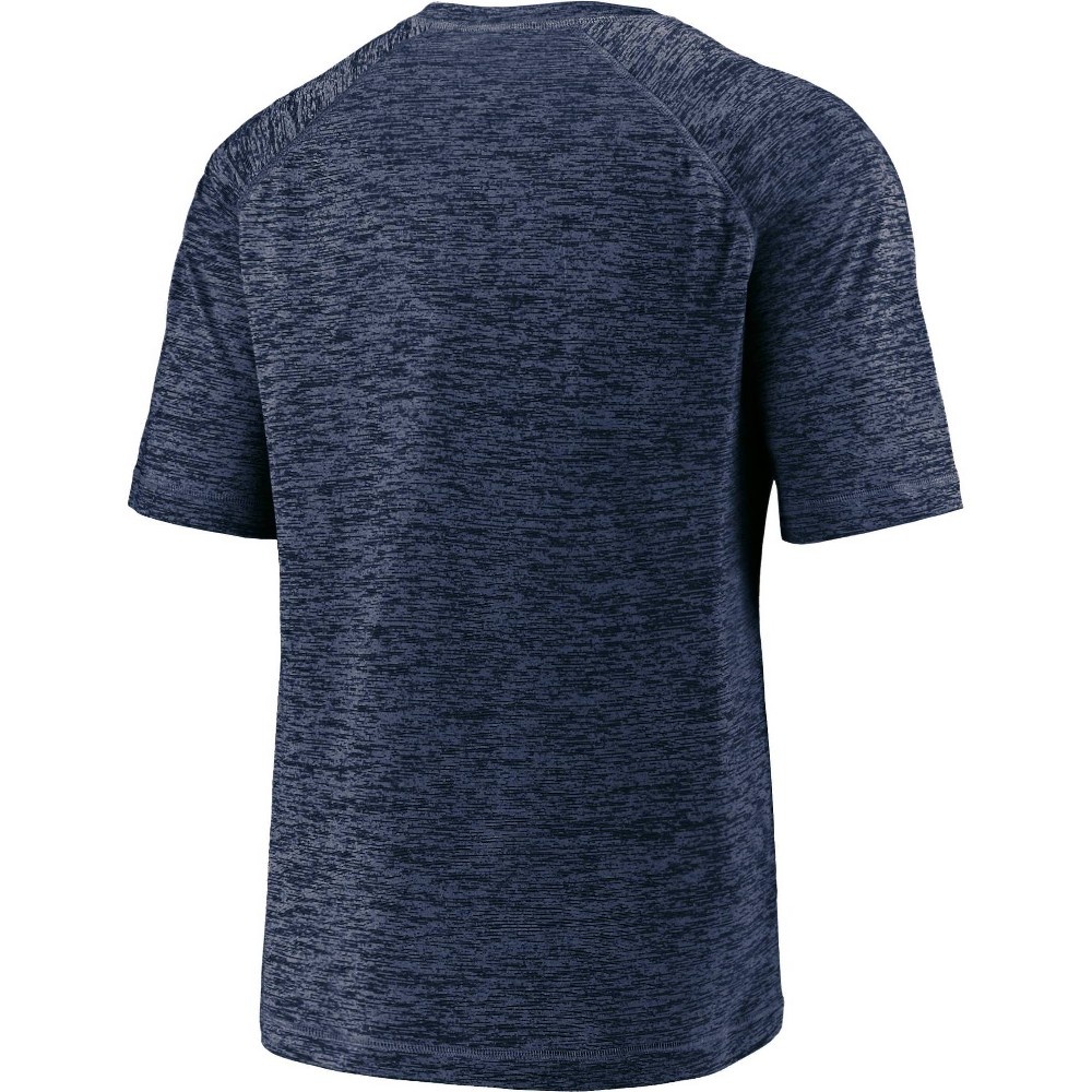 slide 2 of 3, MLB Tampa Bay Rays Men's Short Sleeve Striated Athleisure T-Shirt - XL, 1 ct