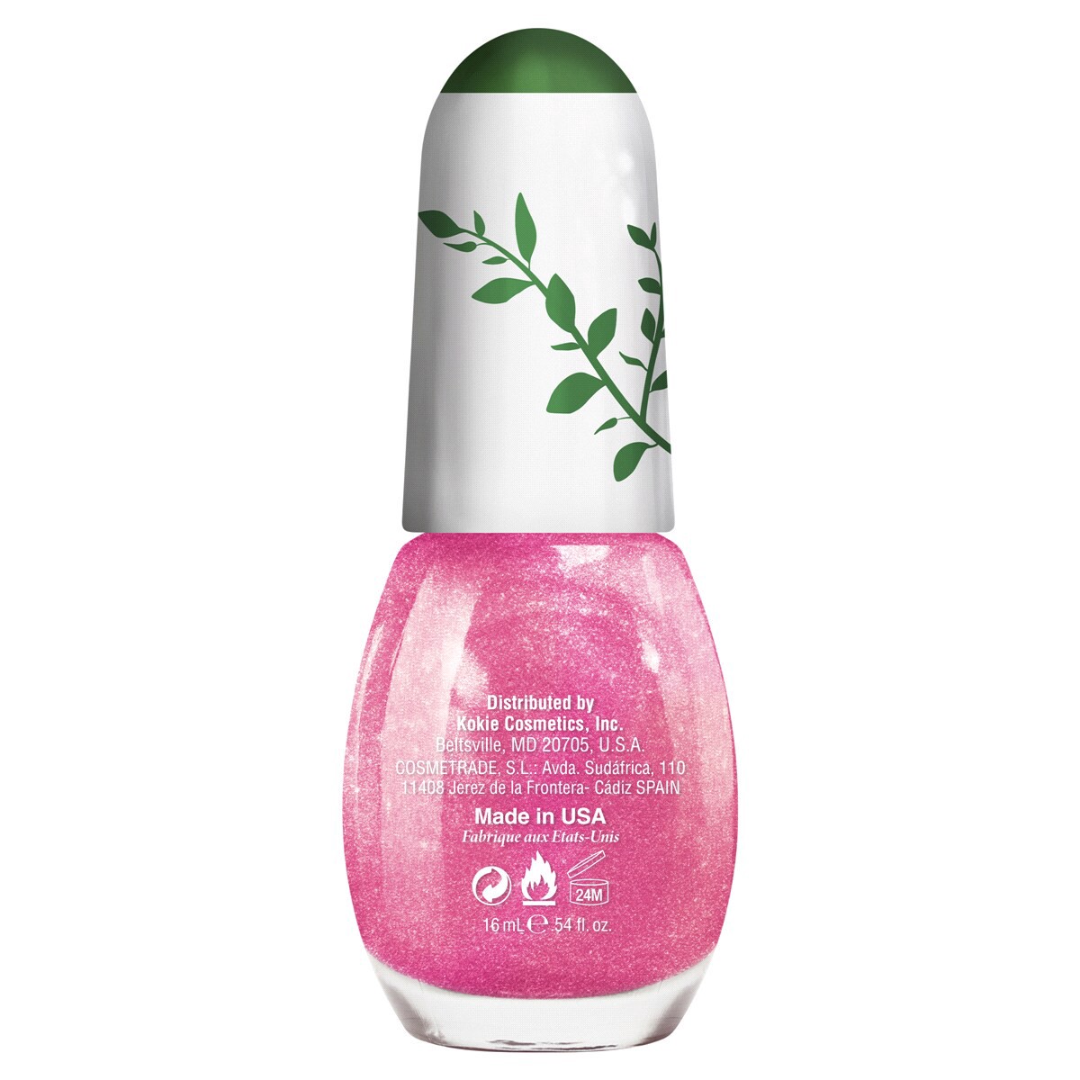 slide 2 of 2, Kokie Green Polish Troublemaker, 3.68 oz