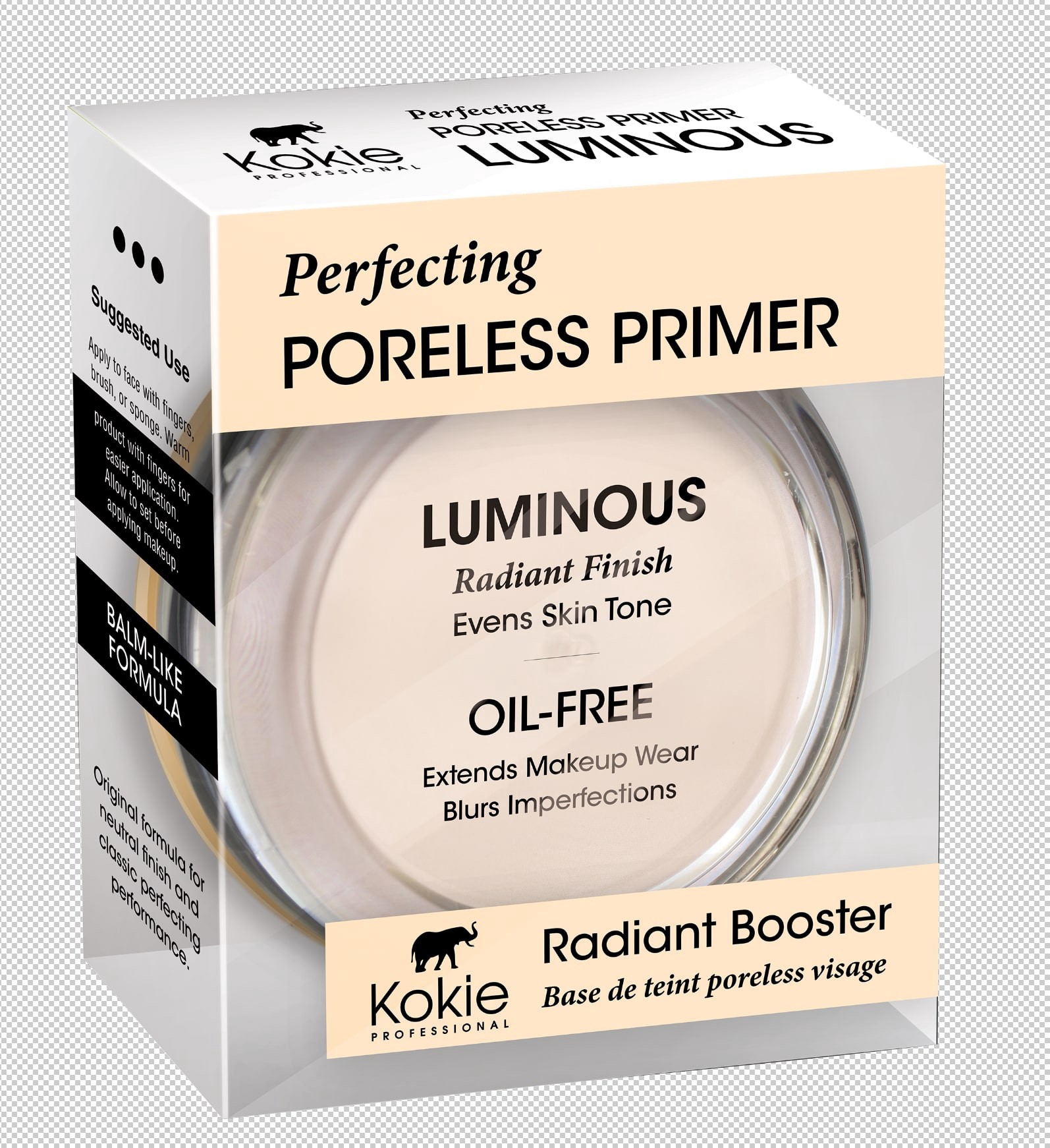 slide 2 of 2, Kokie Perfecting Poreless Luminous Primer, 1 ct