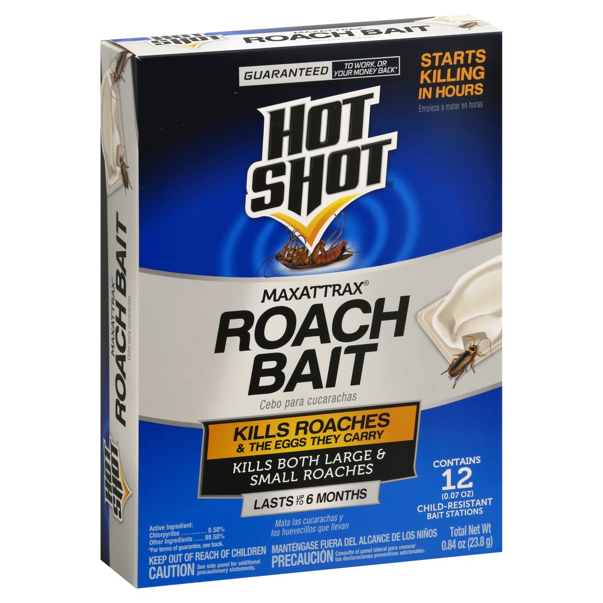 slide 9 of 12, Hot Shot MaxAttrax Roach Bait 12 ea, 12 ct