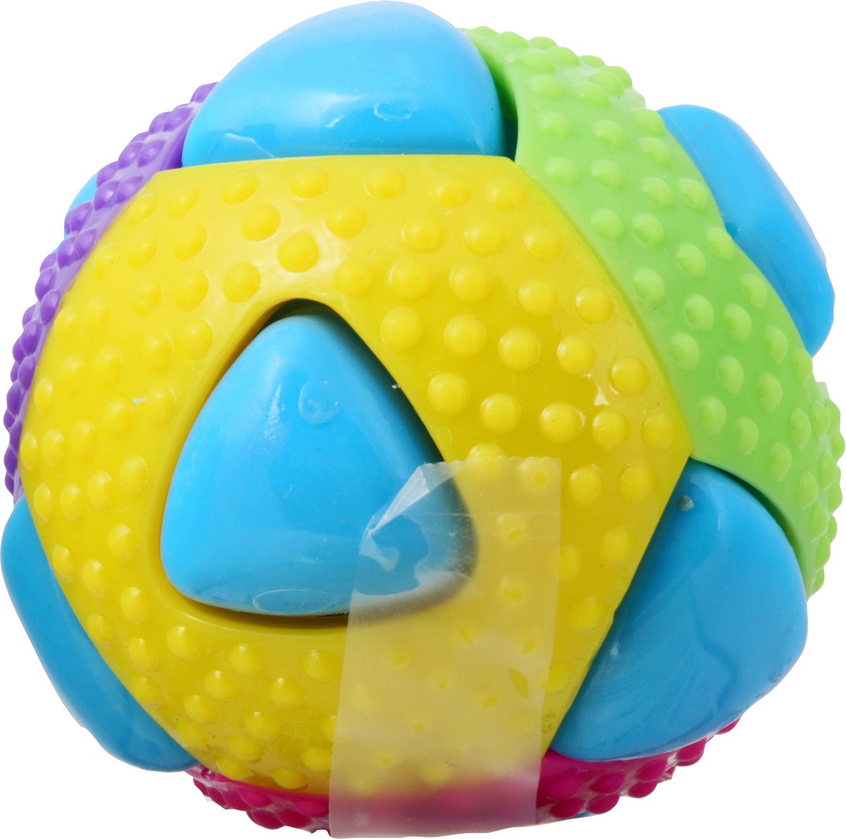 slide 9 of 9, MultiPet Ruff Enuff Theo Squeaker Ball Dog Toy 1 ea, 3 in