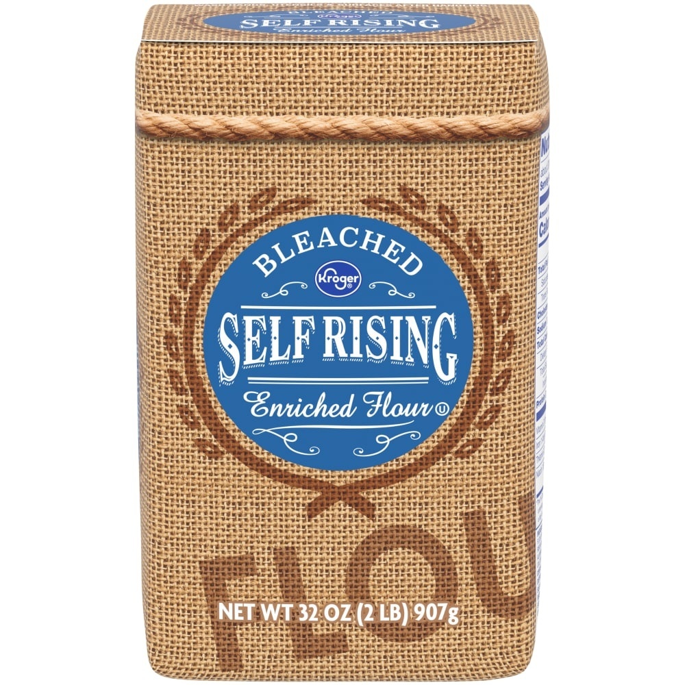 slide 1 of 1, Kroger Bleached Self-Rising Enriched Flour, 2 lb