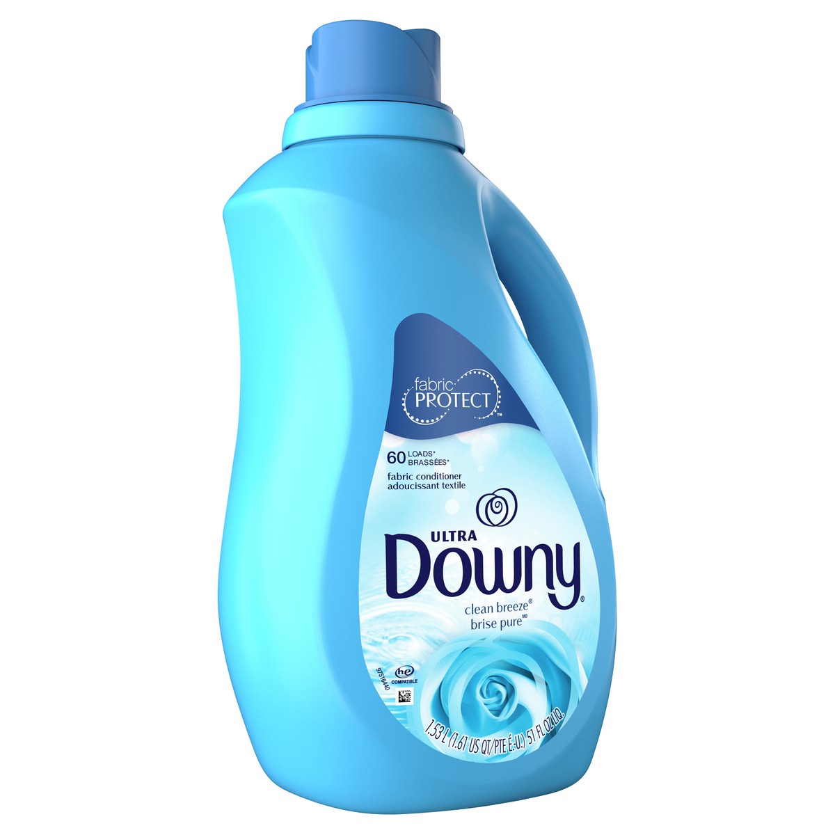 slide 2 of 7, Downy Ultra Clean Breeze Fabric Conditioner 1.5 lt, 51 fl oz
