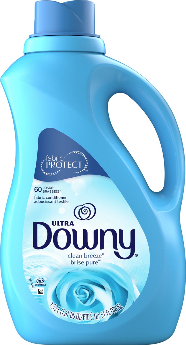 slide 5 of 7, Downy Ultra Clean Breeze Fabric Conditioner 1.5 lt, 1.50 liter