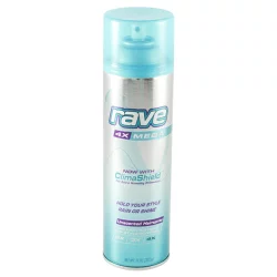 Rave Hair Spray 4X Mega Unscented Aerosol