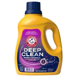 ARM & HAMMER Deep Clean Odor Formula, Liquid Laundry Detergent, 102 fl oz​, 68 Loads
