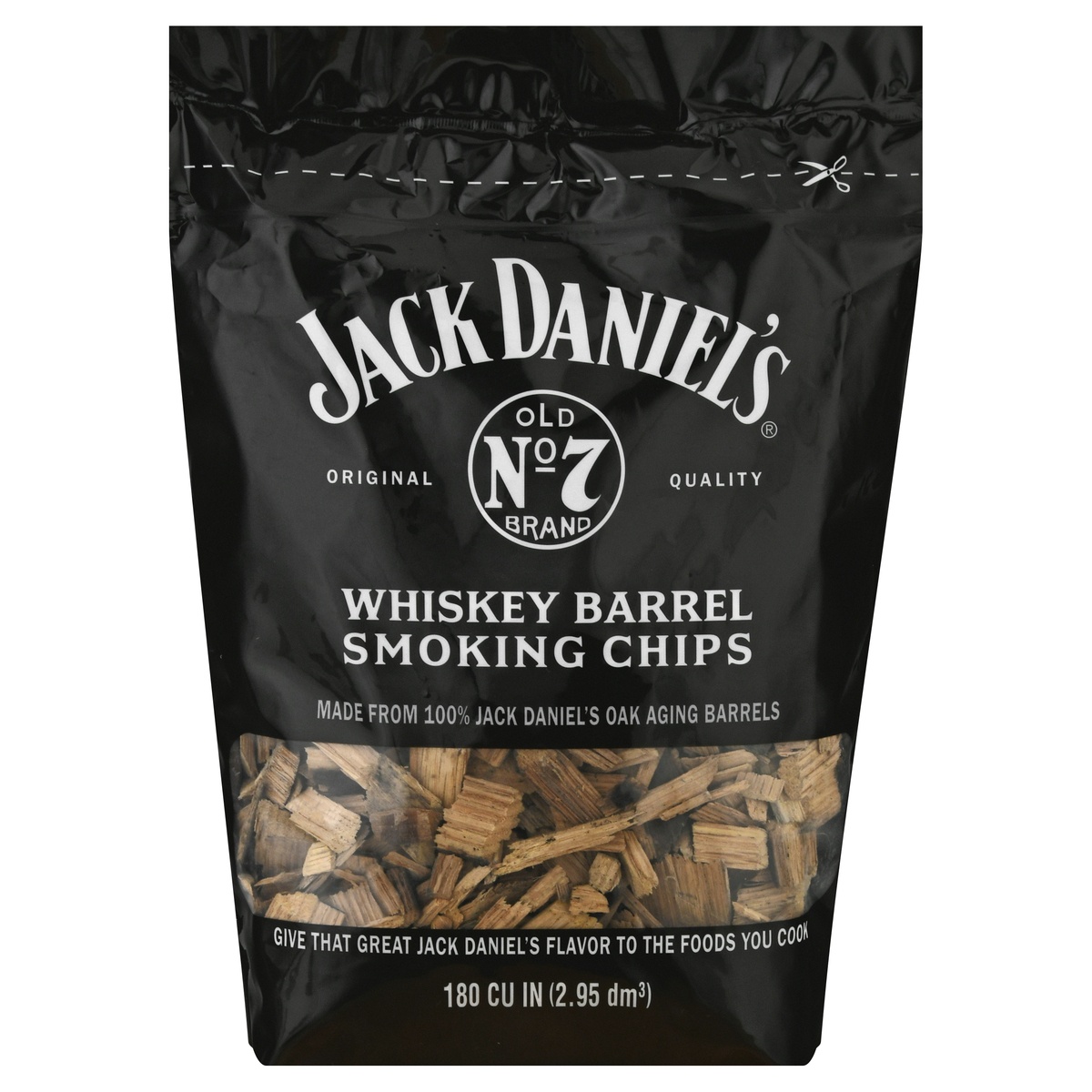 slide 1 of 1, Jack Daniel's Whiskey Barrel Smoking Chips, 2 lb