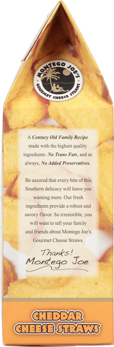 slide 4 of 9, Montego Joe's Cheddar Cheese Straws 6 oz, 6 oz