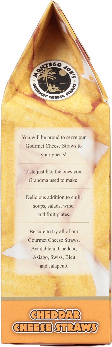 slide 7 of 9, Montego Joe's Cheddar Cheese Straws 6 oz, 6 oz