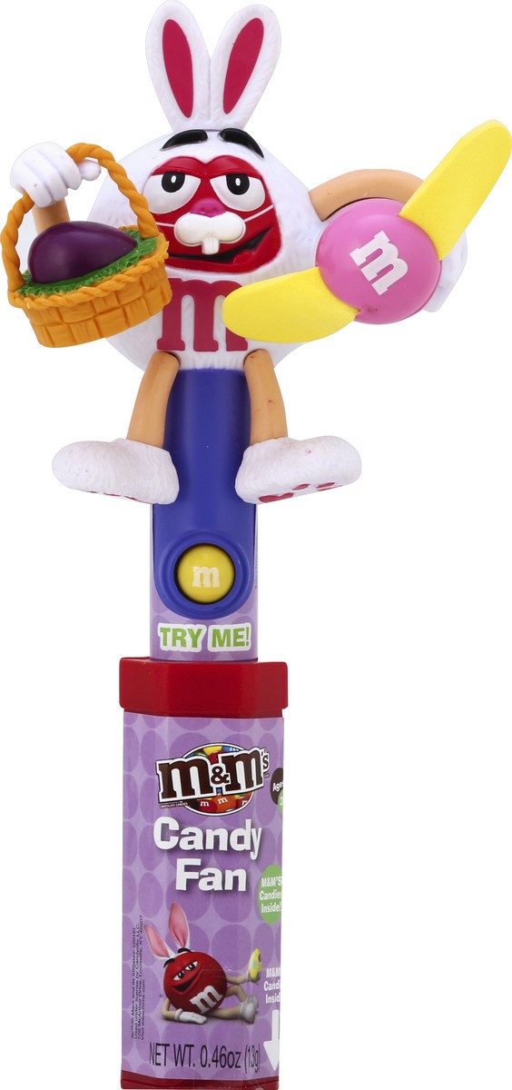 slide 1 of 3, M&M's Candy Fan 1 ea, 1 ct