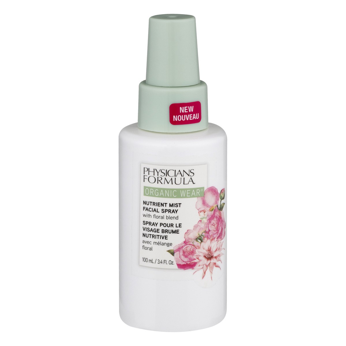 slide 8 of 12, Physicians Formula Nutrient Mist with Floral Blend Facial Spray 100 ml, 1.7 oz