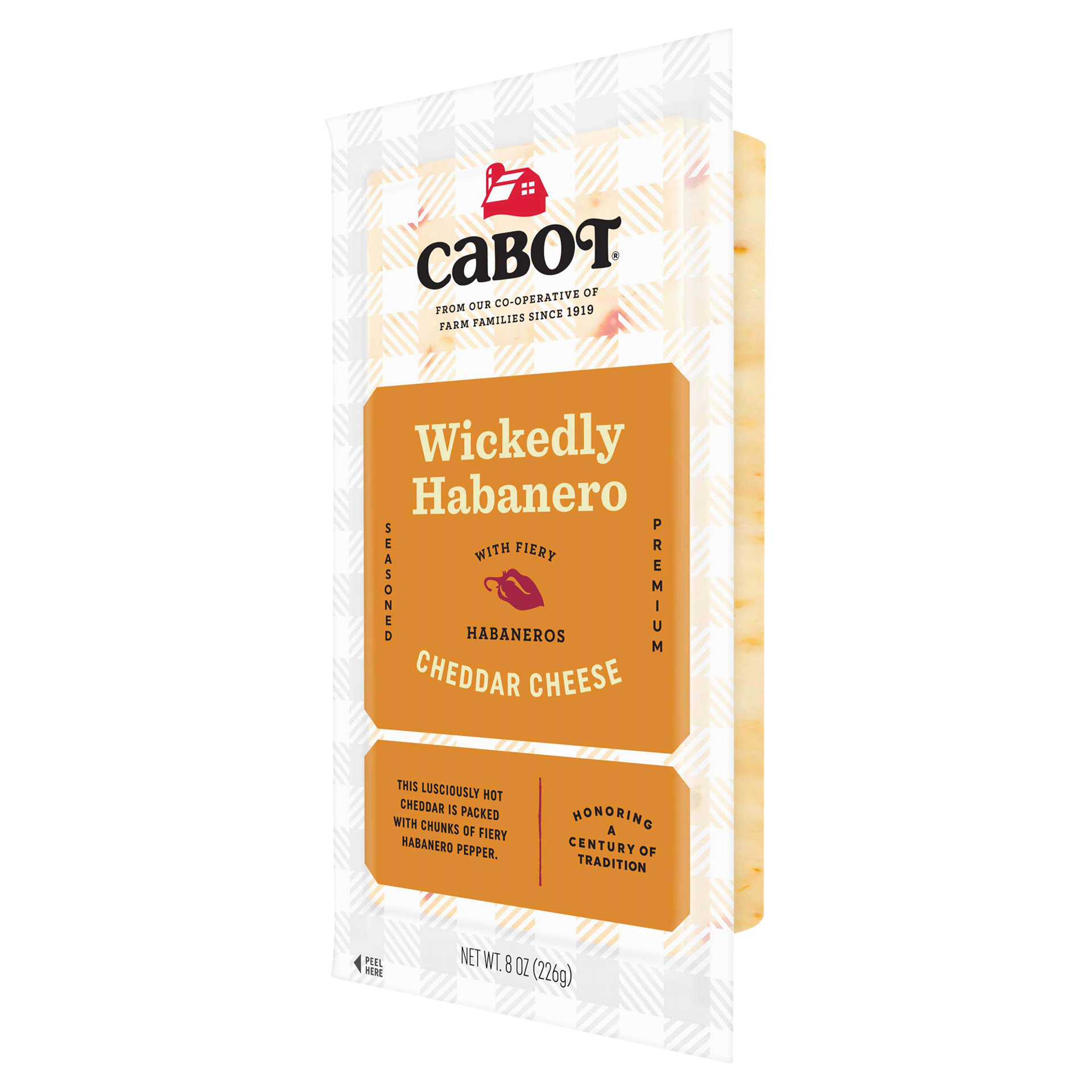 slide 8 of 9, Cabot Wickedly Habanero Cheddar Cheese - 8 oz., 8 oz