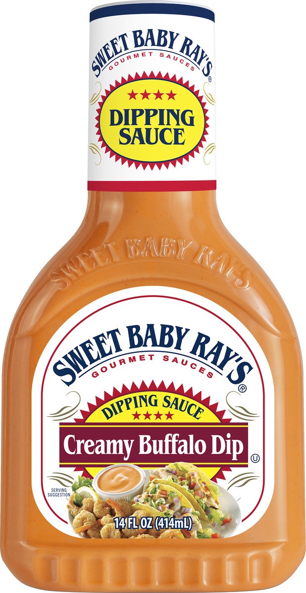 slide 8 of 13, Sweet Baby Ray's Creamy Buffalo Wing Dipping Sauce, 14 fl oz