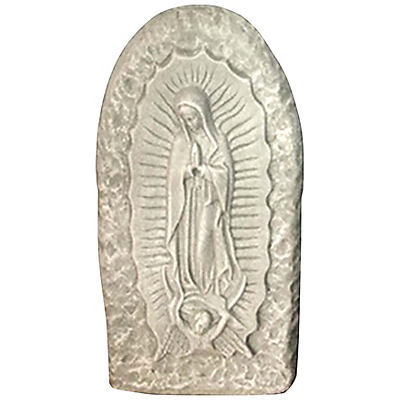 slide 1 of 1, Blue Orange Pottery Lady Of Guadalupe Statue, 1 ct