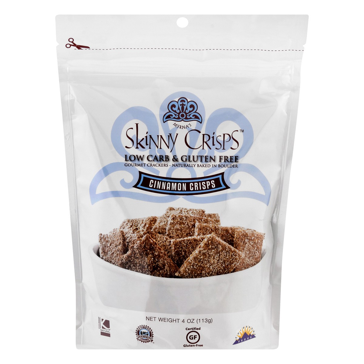 slide 5 of 12, Skinny Crisps Cinnamon Crisps 4 oz, 4 oz