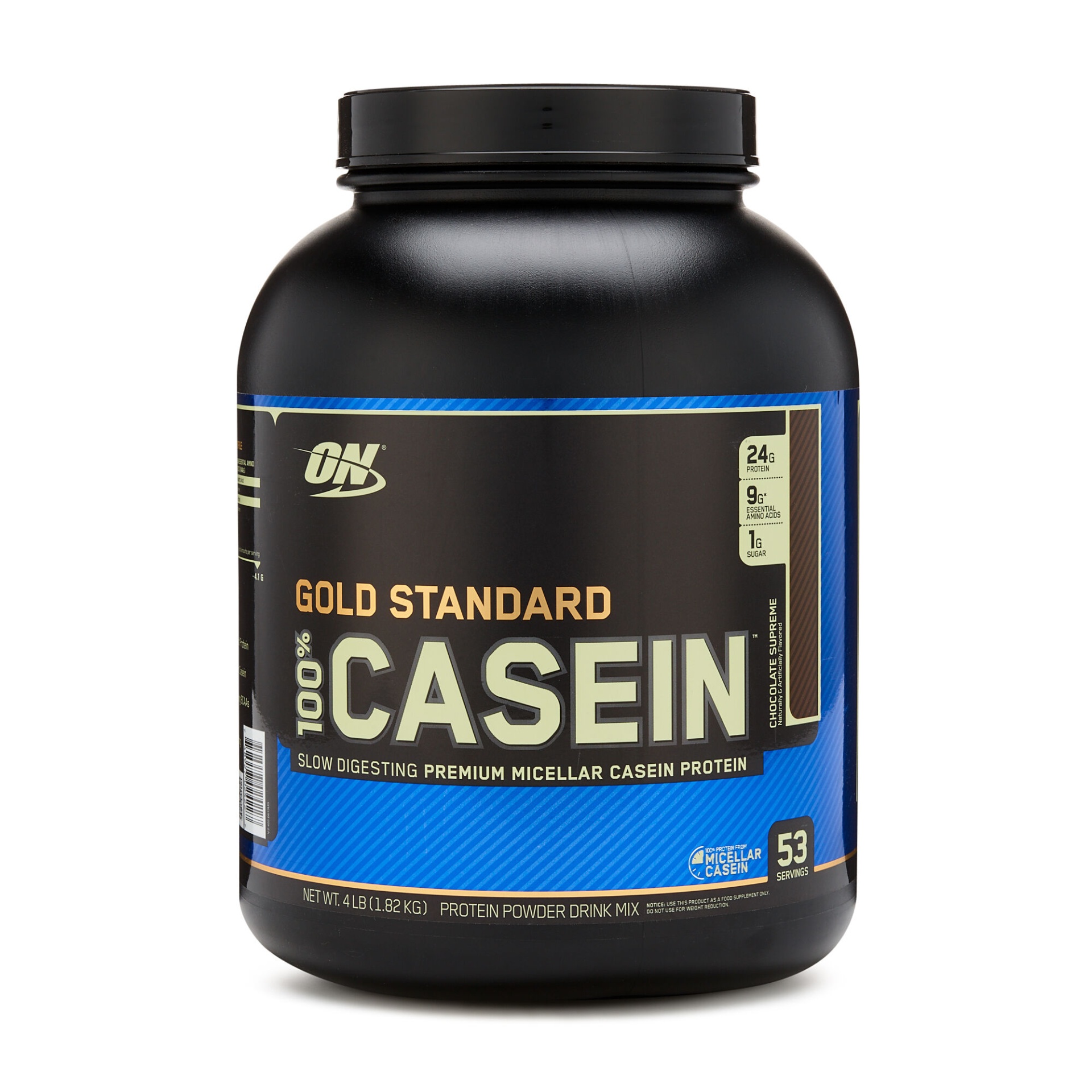 slide 1 of 1, Optimum Nutrition Gold Standard 100% Casein - Chocolate Supreme, 4 lb