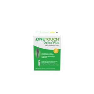 slide 1 of 1, Onetouch Delica Plus 30 Guage Lancets, 100 ct