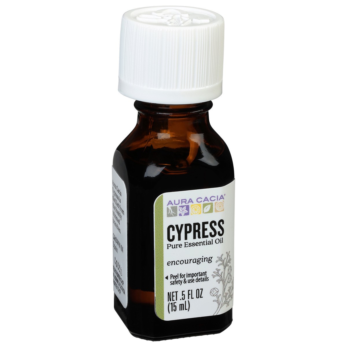 slide 2 of 9, Aura Cacia Cypress Essential Oil, 0.5 oz