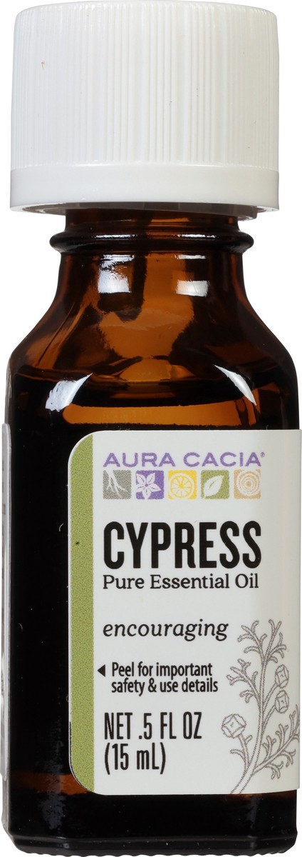 slide 6 of 9, Aura Cacia Cypress Essential Oil, 0.5 oz