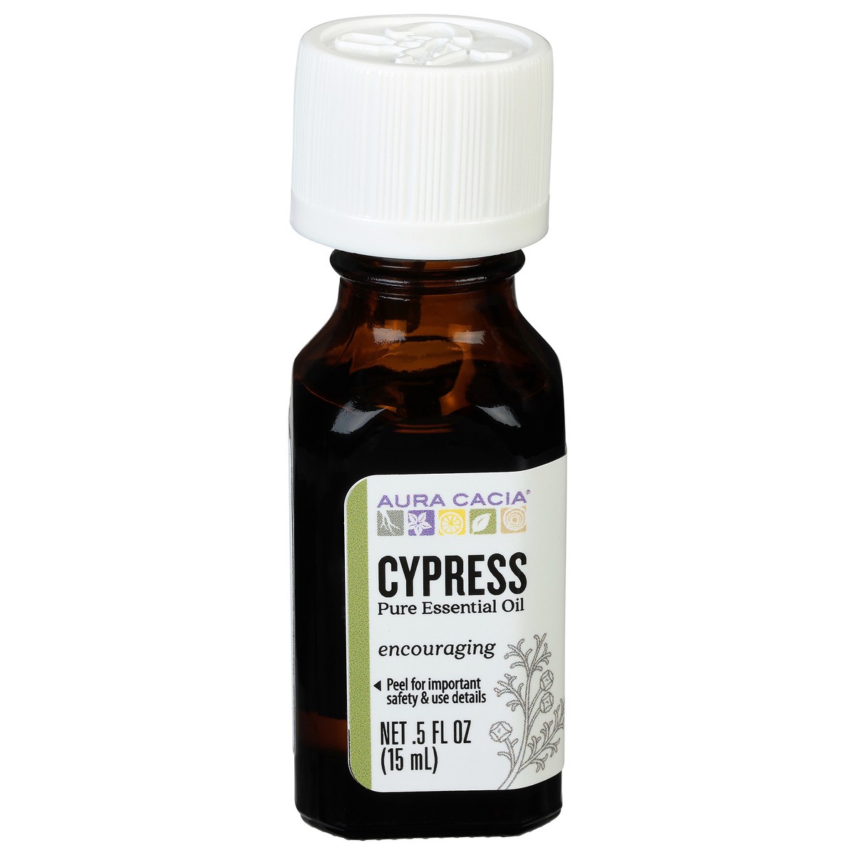 slide 1 of 9, Aura Cacia Cypress Essential Oil, 0.5 oz