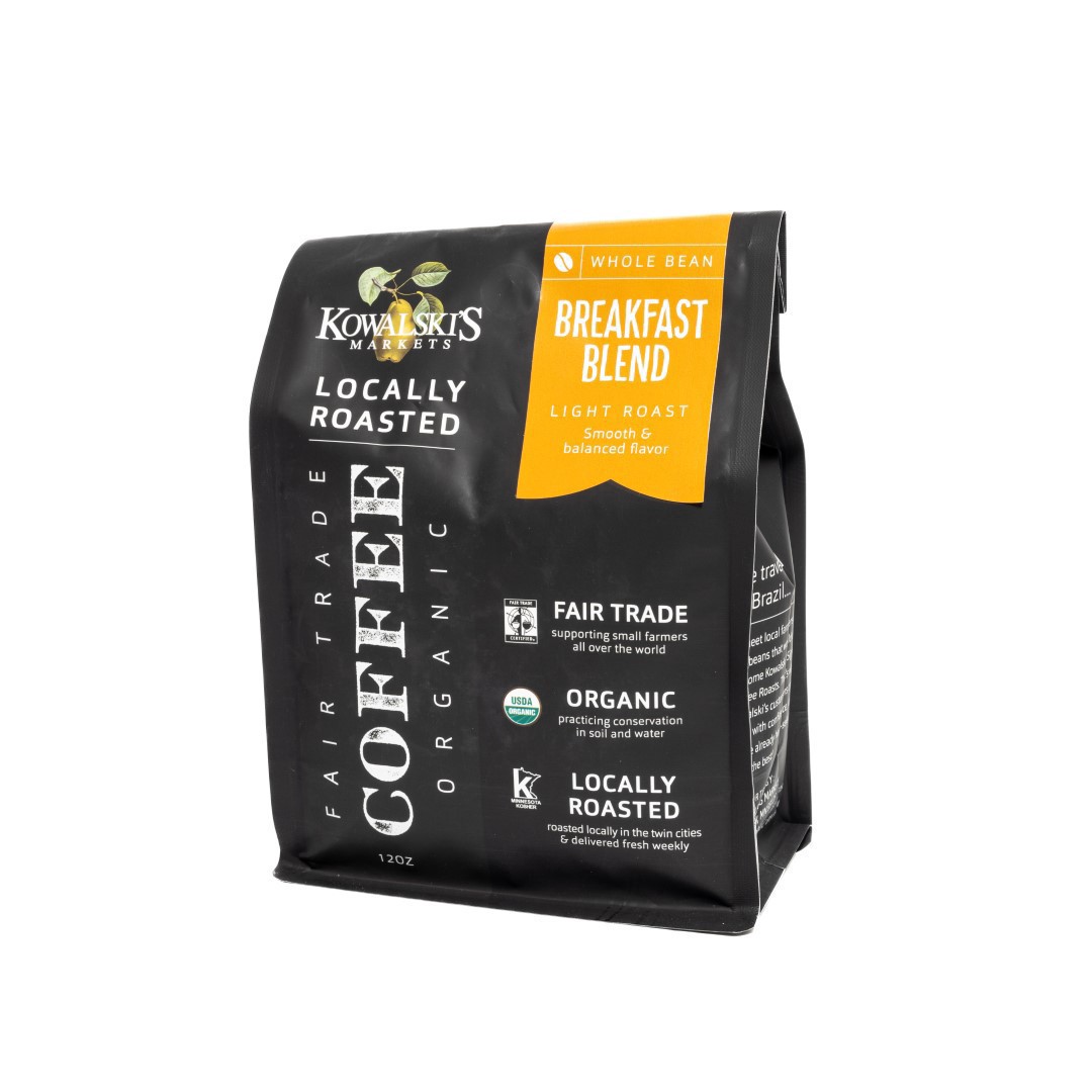 slide 1 of 1, T&T's Org Coffee Breakfast Wb - 12 oz, 12 oz