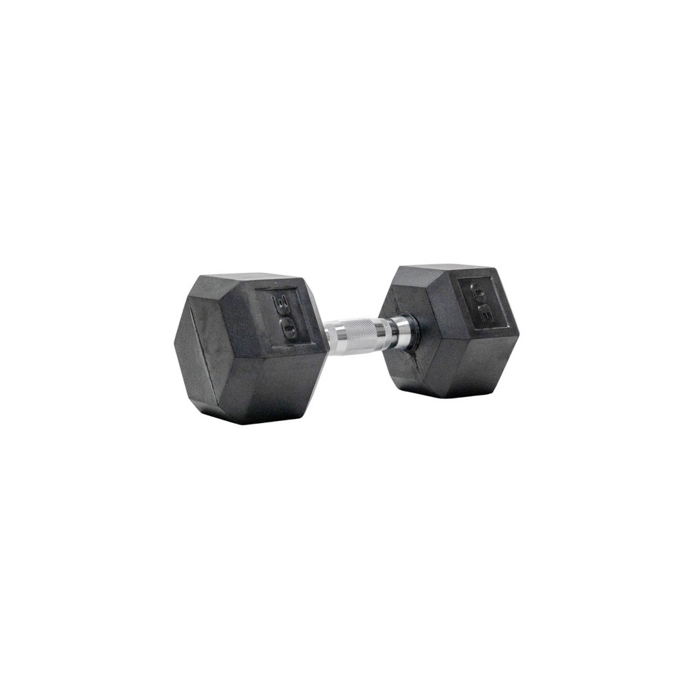 slide 2 of 8, Tru Grit Hex Dumbbell - 30lbs, 30 lb