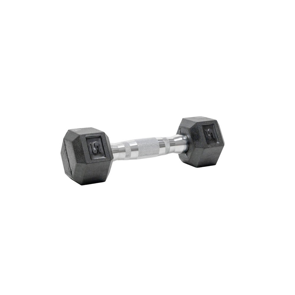 slide 2 of 8, Tru Grit Hex Dumbbell - 5lbs, 5 lb