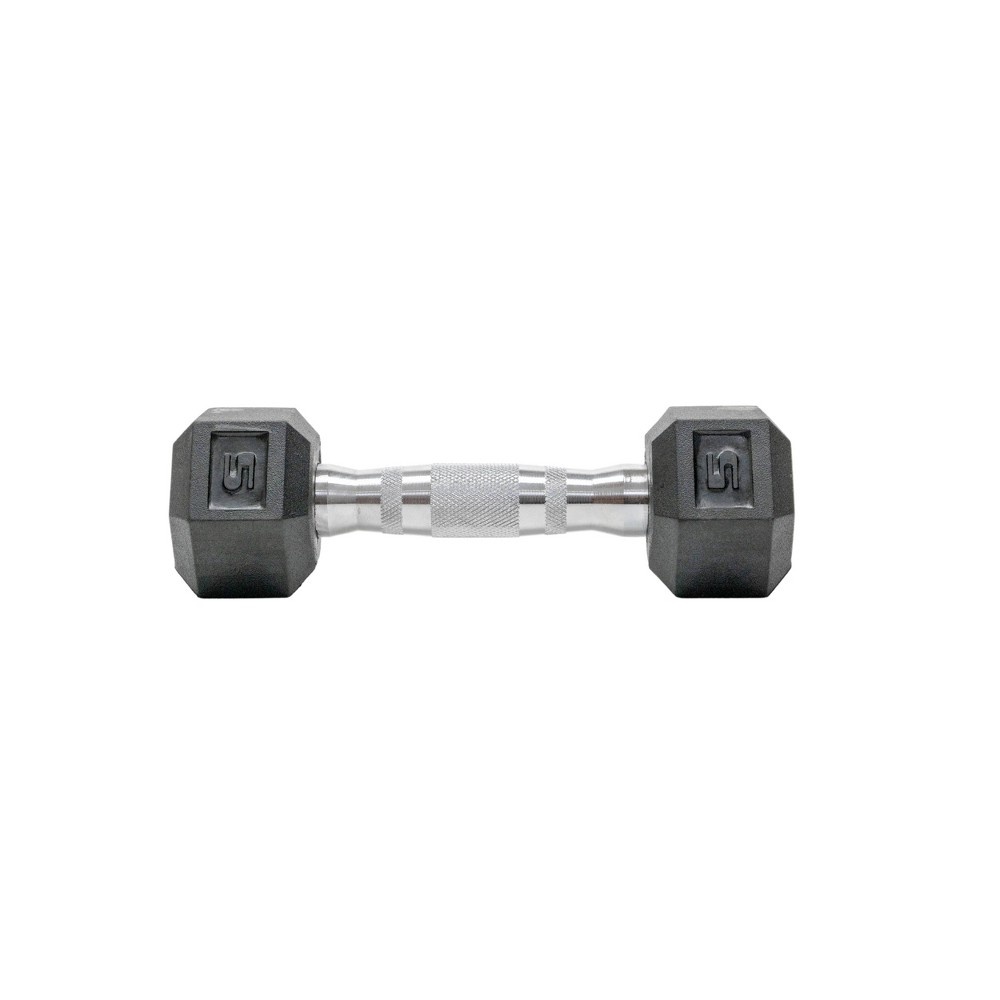 slide 3 of 8, Tru Grit Hex Dumbbell - 5lbs, 5 lb