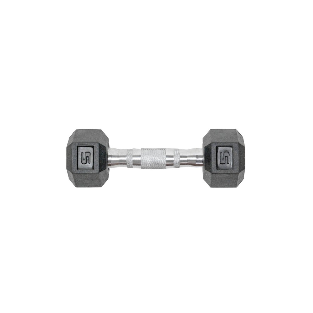 slide 4 of 8, Tru Grit Hex Dumbbell - 5lbs, 5 lb