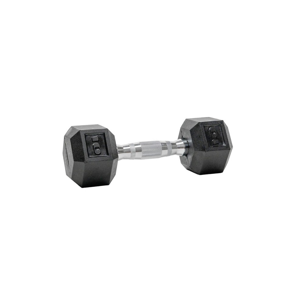 slide 3 of 8, Tru Grit Hex Dumbbell - 10lbs, 10 lb