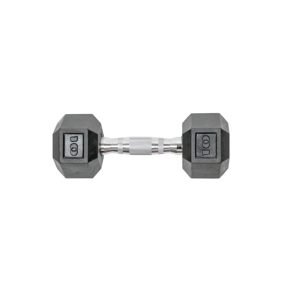 slide 4 of 8, Tru Grit Hex Dumbbell - 10lbs, 10 lb