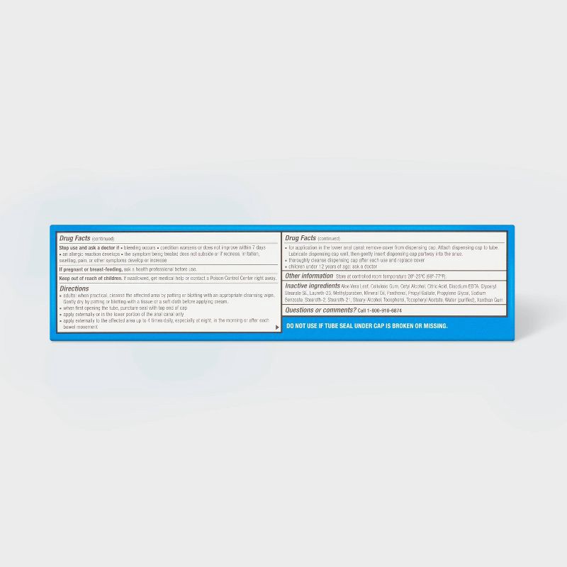 slide 3 of 6, Hemorrhoid Treatment Cream - 1.8oz - up&up™, 1.8 oz
