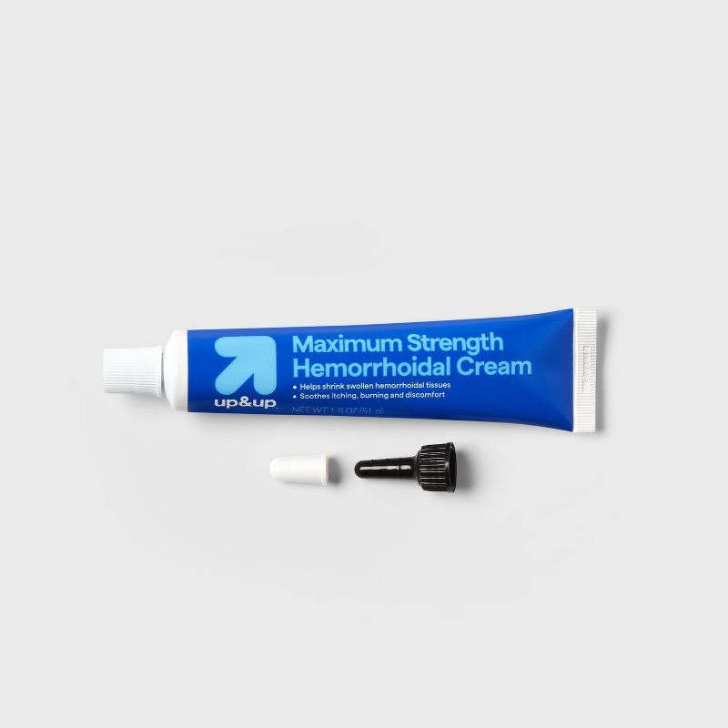 slide 4 of 6, Hemorrhoid Treatment Cream - 1.8oz - up&up™, 1.8 oz