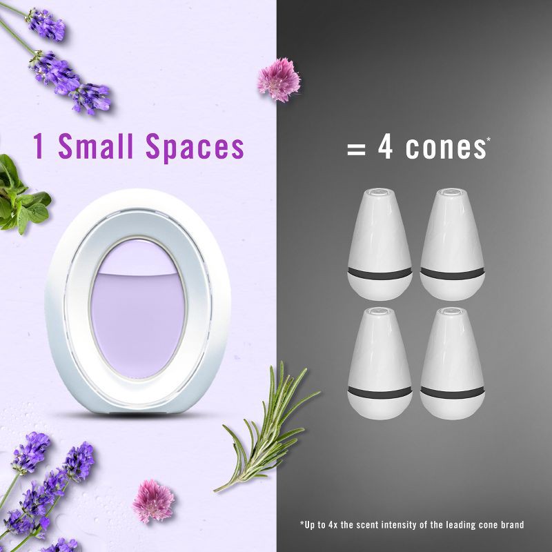 slide 6 of 12, Febreze Light Small Spaces Air Freshener - Lavender - 2pk, 2 ct