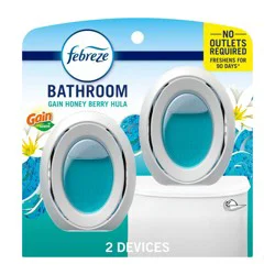 Febreze Honeyberry Hula Bathroom Air Freshener - 2ct