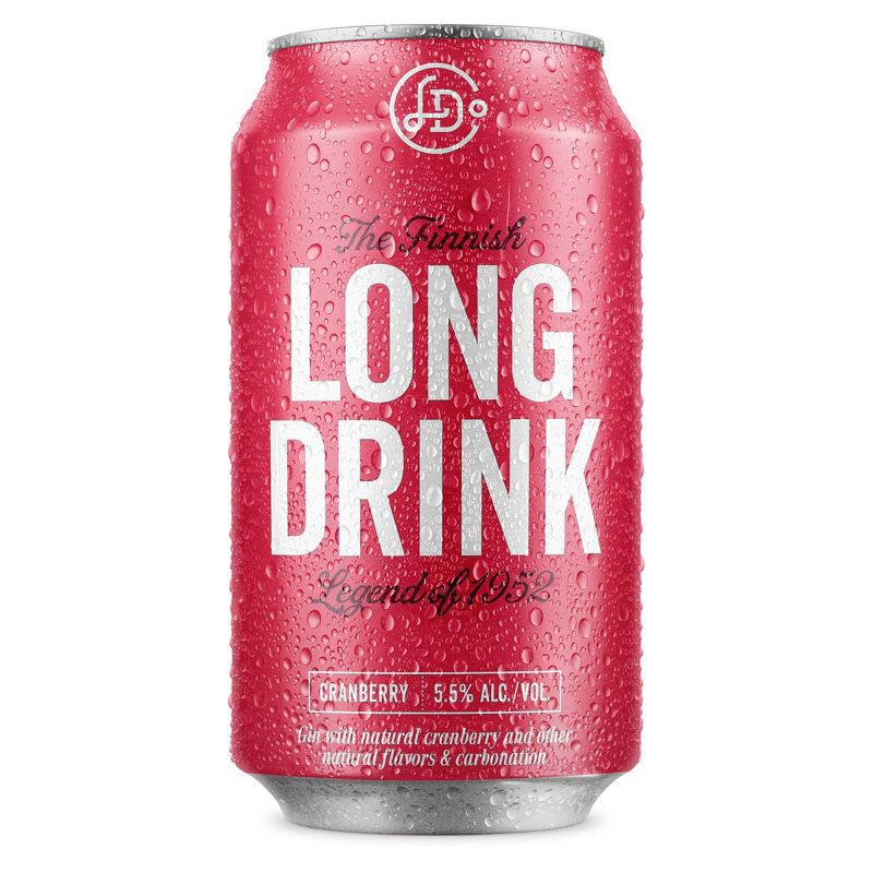 slide 2 of 7, The Finnish Long Drink Cranberry - 6pk/355ml Cans, 6 ct, 355 ml