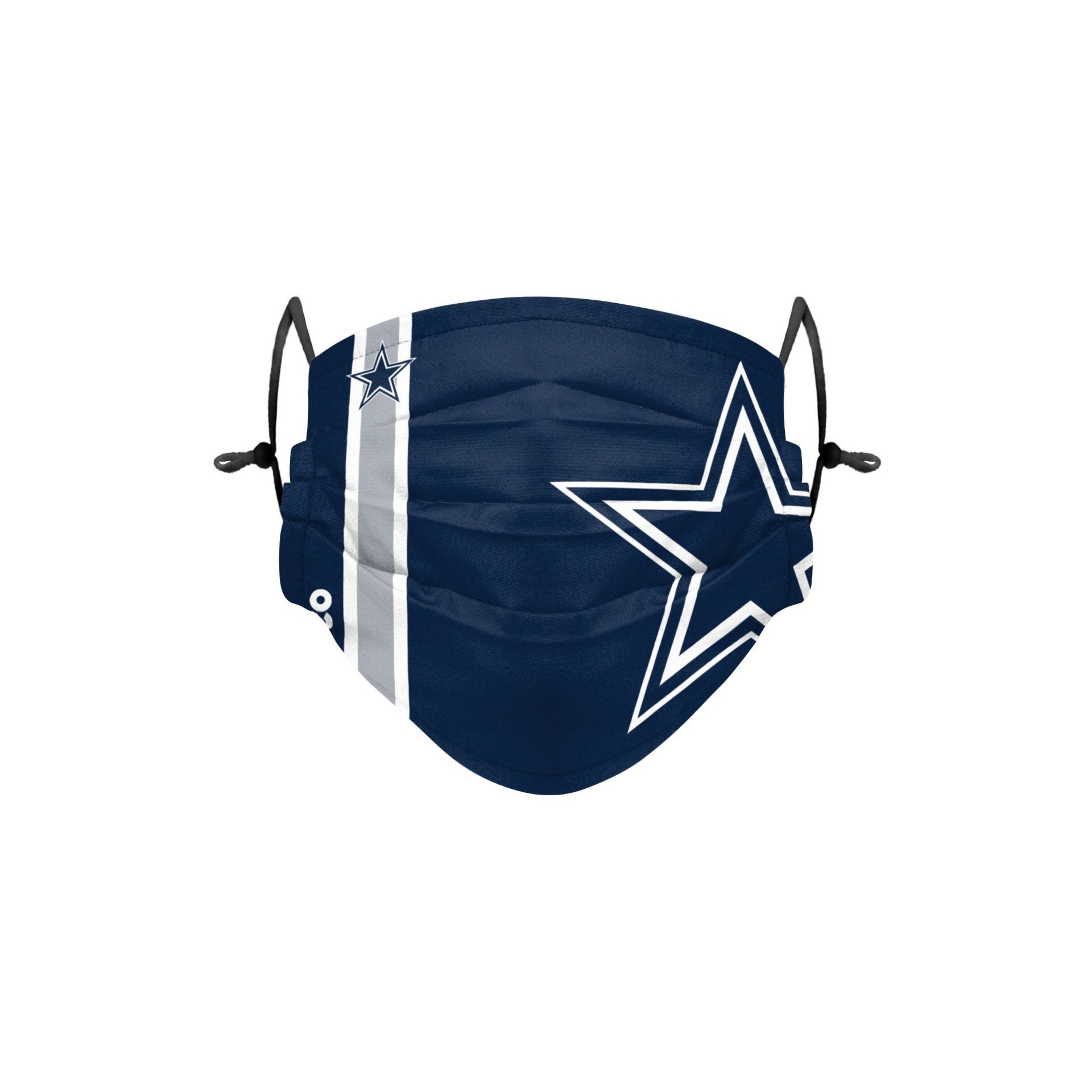 slide 1 of 2, NFL Dallas Cowboys Adult Gameday Adjustable Face Mask, 2 ct