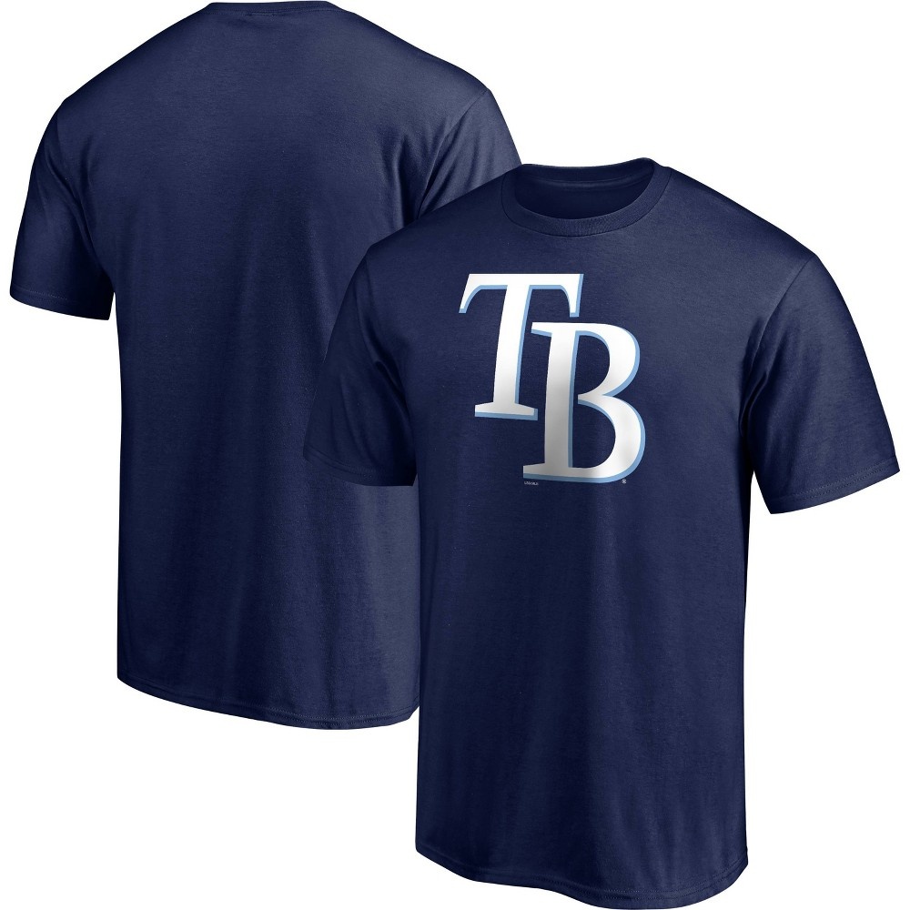 slide 3 of 3, MLB Tampa Bay Rays Men's Short Sleeve Core T-Shirt - XL, 1 ct