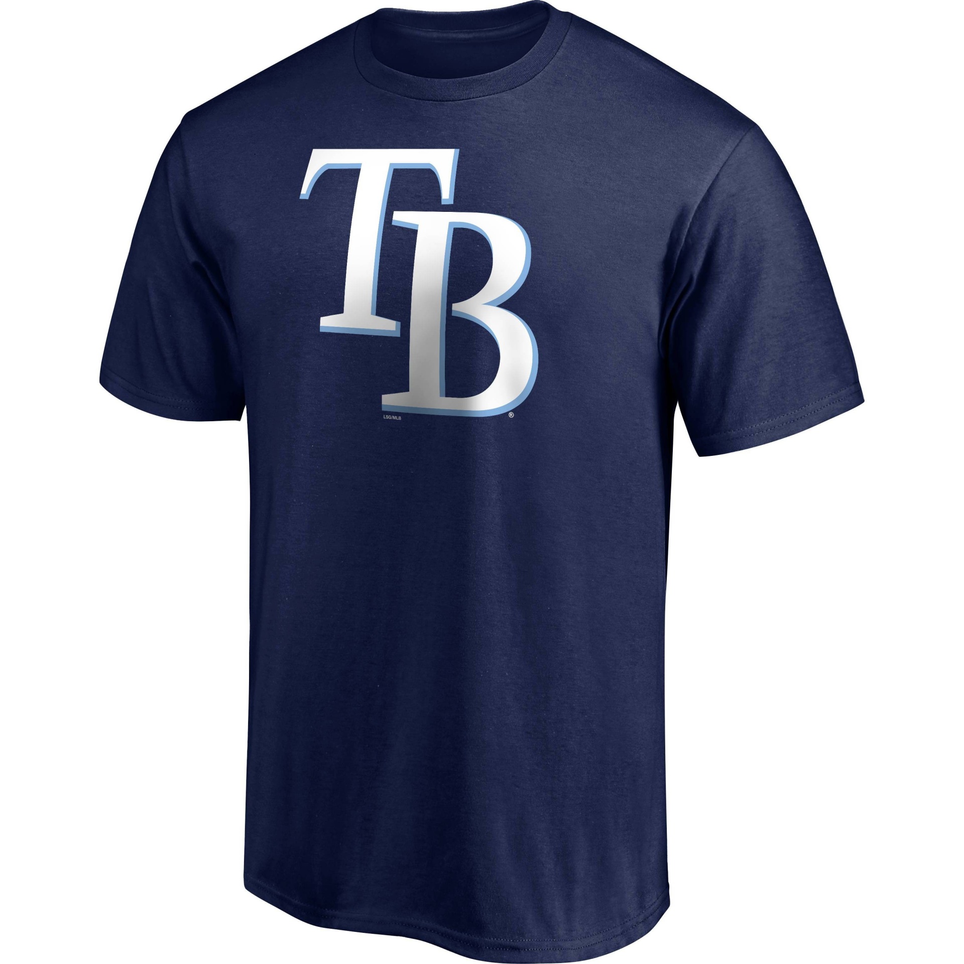 slide 1 of 3, MLB Tampa Bay Rays Men's Short Sleeve Core T-Shirt - XL, 1 ct