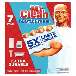 Mr. Clean Extra Durable Scrub Magic Eraser Sponges - 7ct