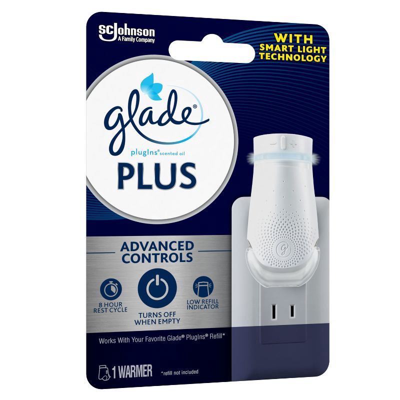 slide 16 of 16, Glade PlugIns Plus Scented Oil Air Freshener Warmer - 1ct, 1 ct